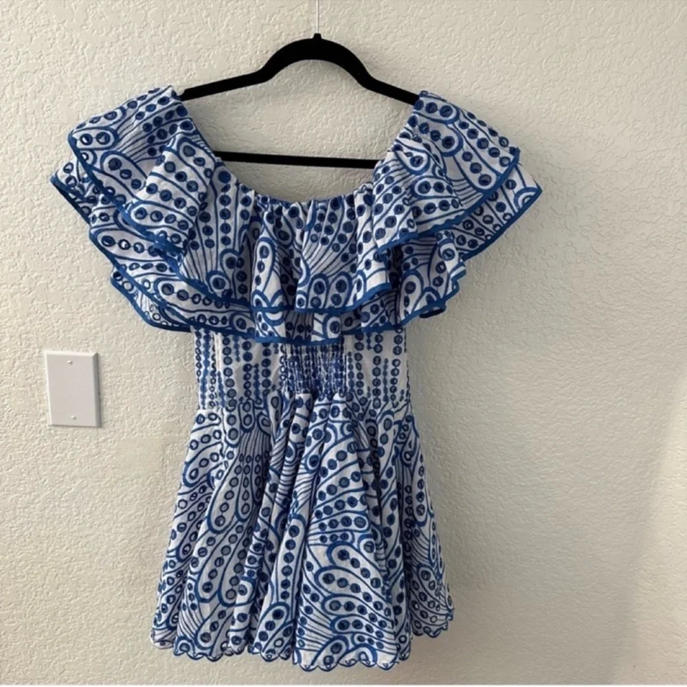 CHARO RUIZ IBIZA Dalia Ruffled Mini Dress - Picture 7 of 9